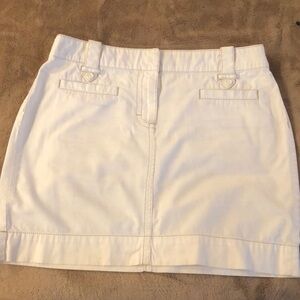 ANN TAYLOR LOFT CREAM Skirt